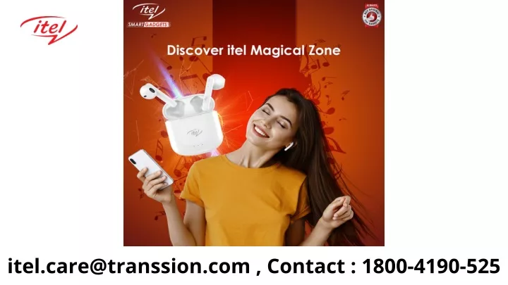 itel care@transsion com contact 1800 4190 525