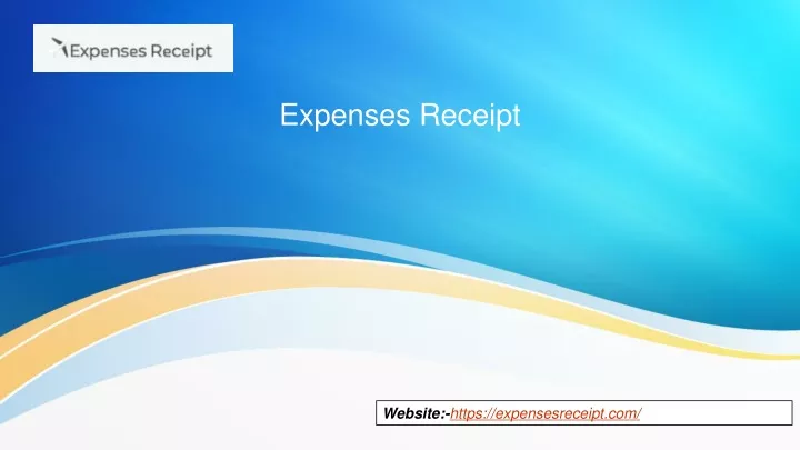 expenses receipt