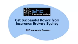 Get Successful Advice from Insurance Brokers in Sydney - SHC Insurance Brokers
