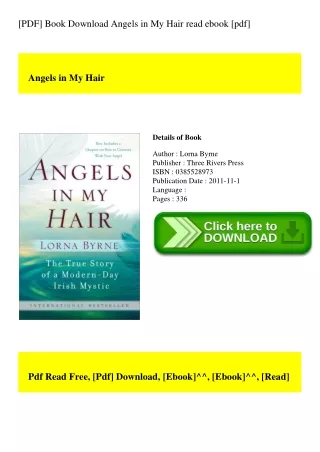 [PDF] Book Download Angels in My Hair read ebook [pdf]