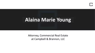Alaina Marie Young - A Visionary and Passionate Leader