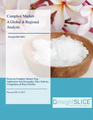 Camphor Market Share, Trends, Analysis and Forecasts, 2021 - 2031
