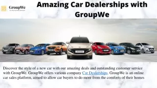 discover the style of a new car with our amazing