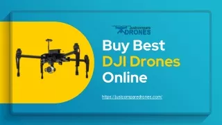 Buy Best DJI Drones Online for The Perfect Shoot from Every Angle