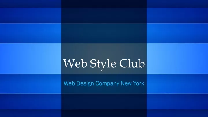 web style club