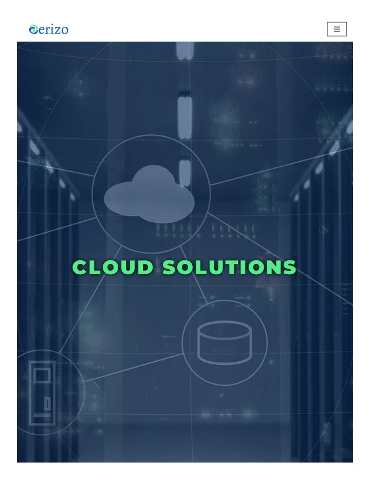 cloud solutions cloud solutions