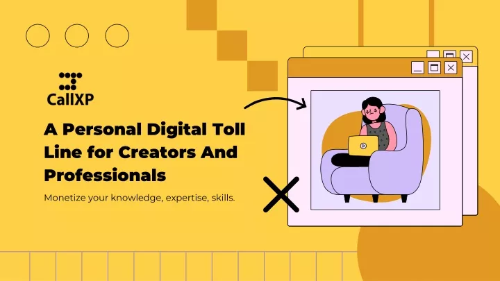 a personal digital toll line for creators and professionals