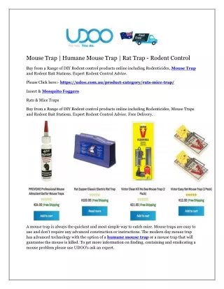 mouse trap humane mouse trap rat trap rodent