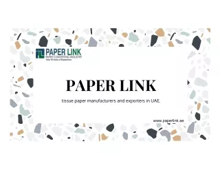 Maxi Tissue Roll Manufacturers in UAE pdf