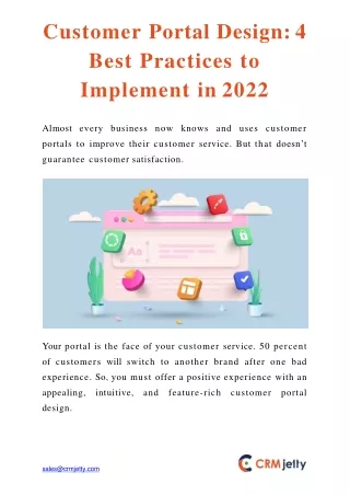 customer portal design 4 best practices to implement in 2022