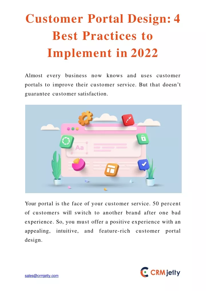 customer portal design 4 best practices to implement in 2022