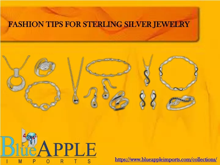 fashion tips for sterling silver jewelry
