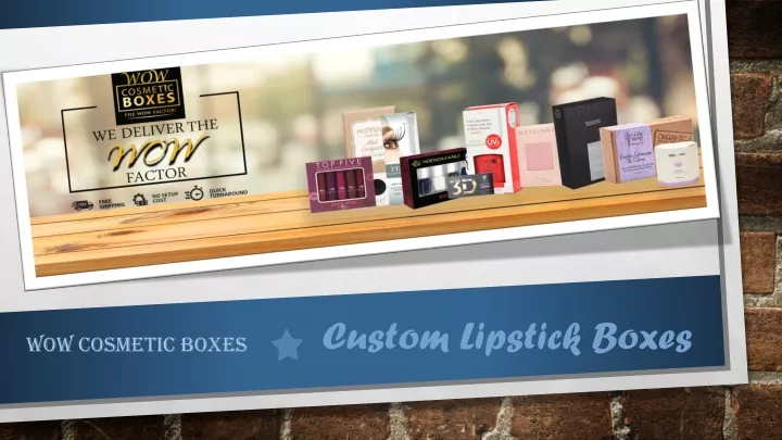 custom lipstick boxes