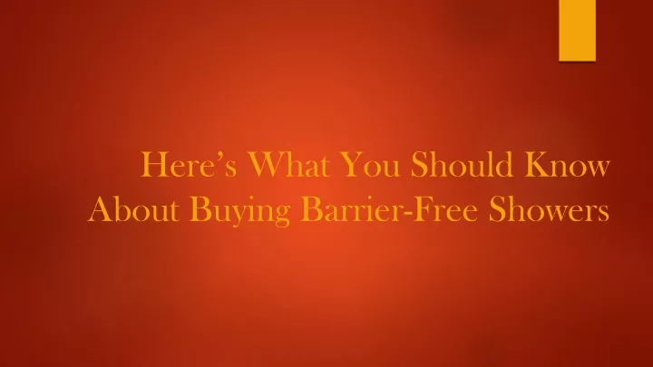 here s what you should know about buying barrier free showers