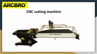 cnc cutting machine