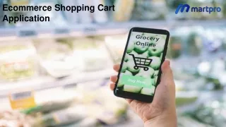ecommerce shopping cart application