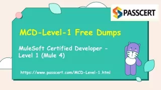 mcd level 1 free dumps