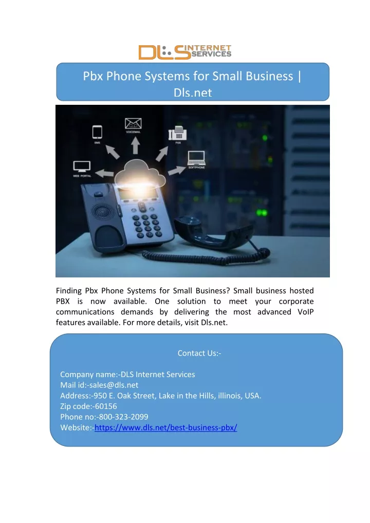 pbx phone systems for small business dls net