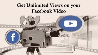 Get Real Views on FB Video