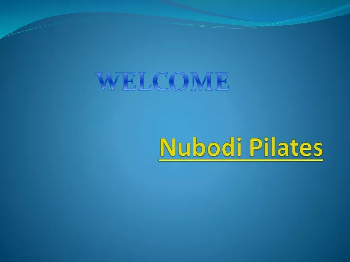 nubodi pilates