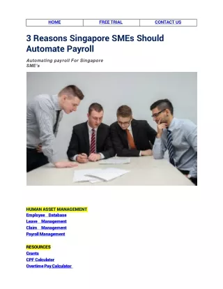 3 reasons singapore smes should automate payroll