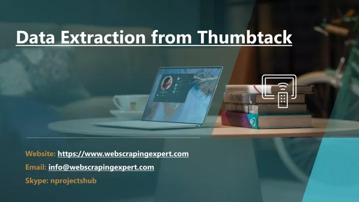 data extraction from thumbtack