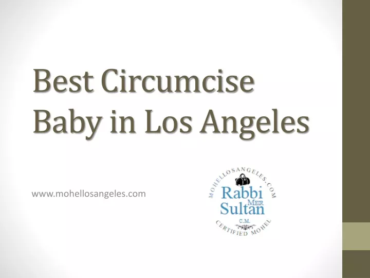 best circumcise baby in los angeles