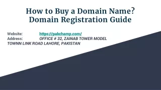 how to buy a domain name domain registration guide