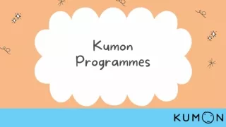 Kumon Programmes