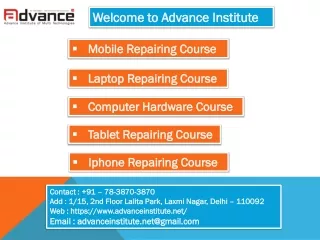 Learn Computer Hardware Repairing Course in Delhi
