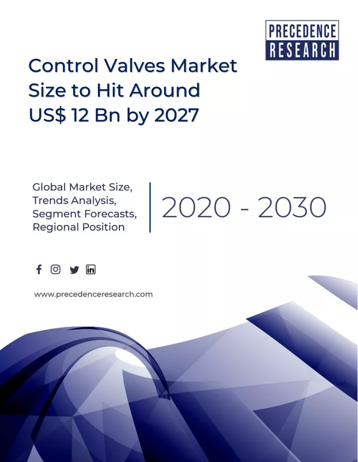 control valves market size to hit around