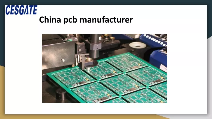 china pcb manufacturer