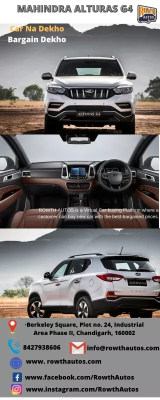 mahindra alturas g4 mahindra alturas g4