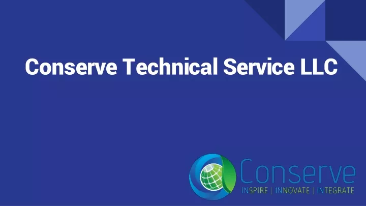 conserve technical service llc