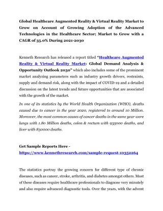global healthcare augmented reality virtual