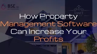 How Property Management Software Can Increase Your Profits