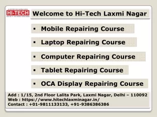 Tablet Repairing Course in Delhi
