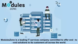 moduleszone is a leading it services company