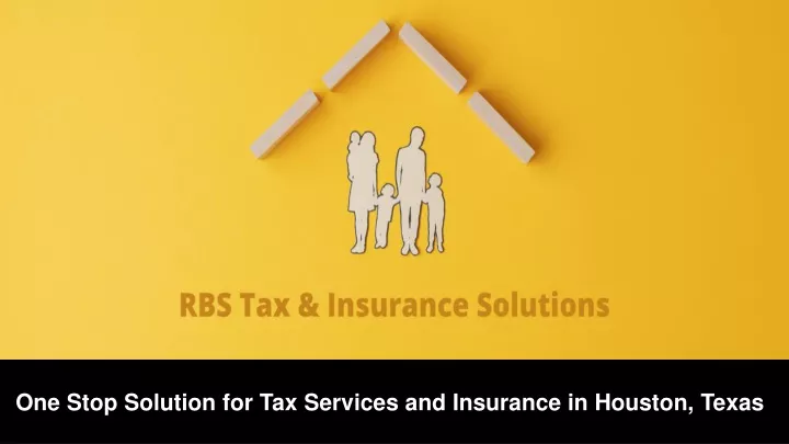 one stop solution for tax services and insurance