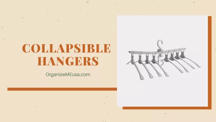 collapsible hangers