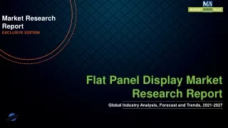 market research report exclusive edition