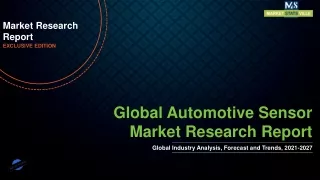 market research report exclusive edition