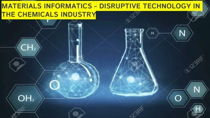 materials informatics disruptive technology