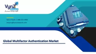 Global Multifactor Authentication Market – Analysis and Forecast (2021-2027)