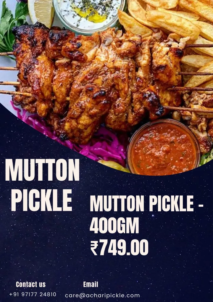 mutton pickle