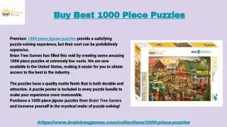 Buy Best 1000 Piece Puzzles