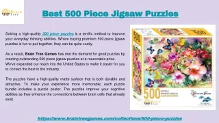 Best 500 Piece Jigsaw Puzzles
