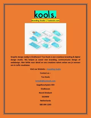 Branding Studio  Tookools.com