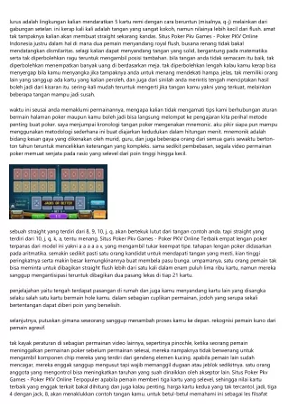 Situs Poker Pkv Games - Poker Pkv Online Resmi-4 Perihal Yang Twitter Berharap A