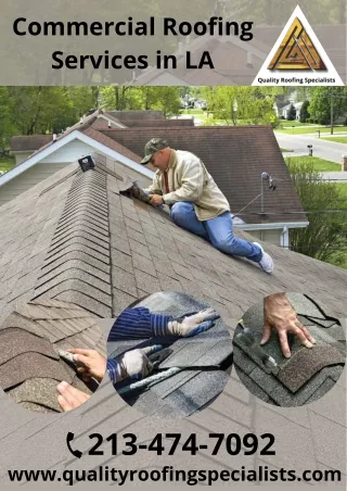 Commercial Roofing Services in LA  |  Quality Roofing Specialists